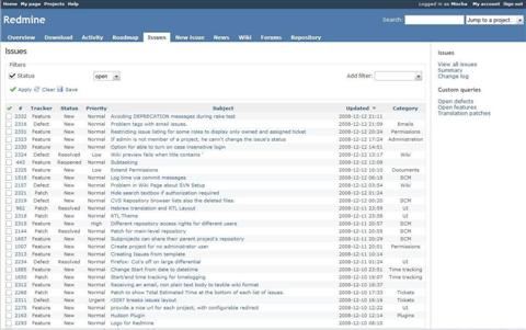 Project Issuelist