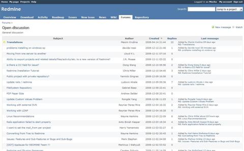Project Forums