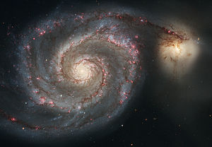 Messier 51 © NASA and European Space Agency
